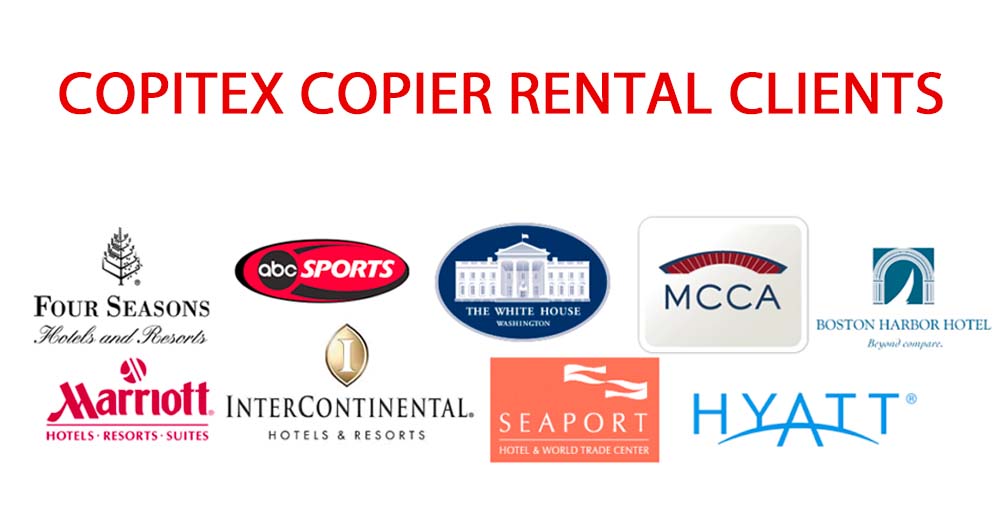 Here are 10 key reasons to rent a copier from Copitex, Boston's leading provider of copier sales, short-term rentals, and leasing.