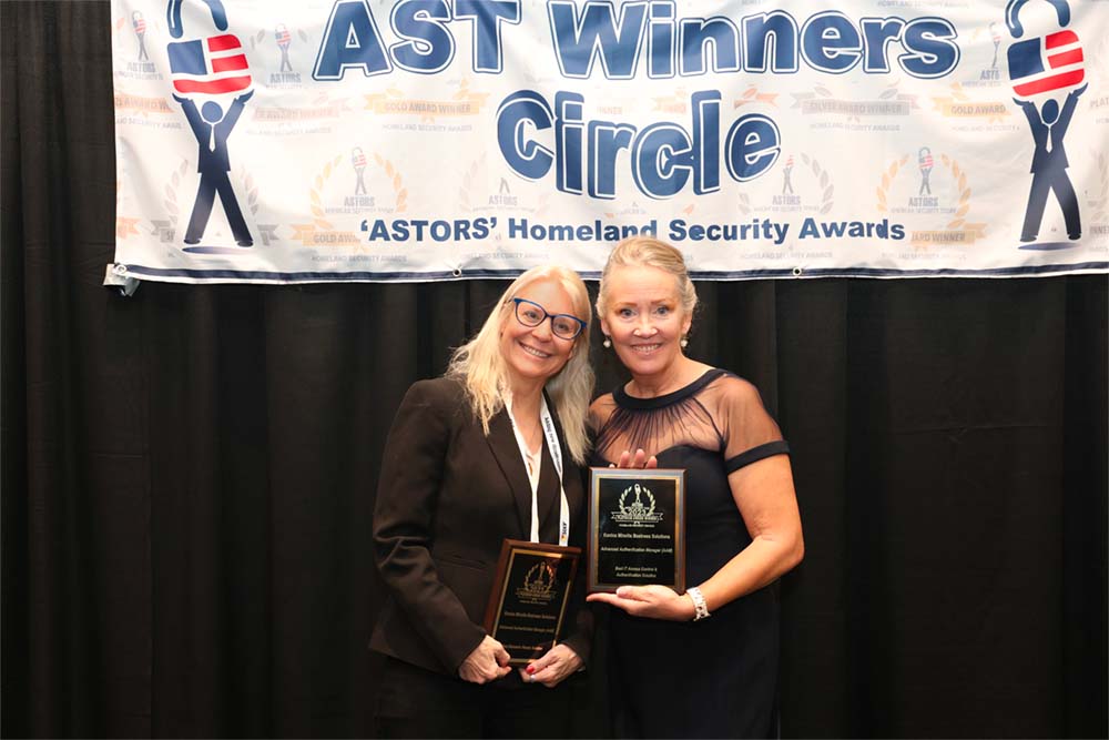 Konica Minolta Honored with Two Platinum ‘ASTORS’ Homeland Security Awards